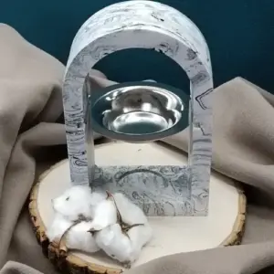 arche marbré ,brûle parfum.